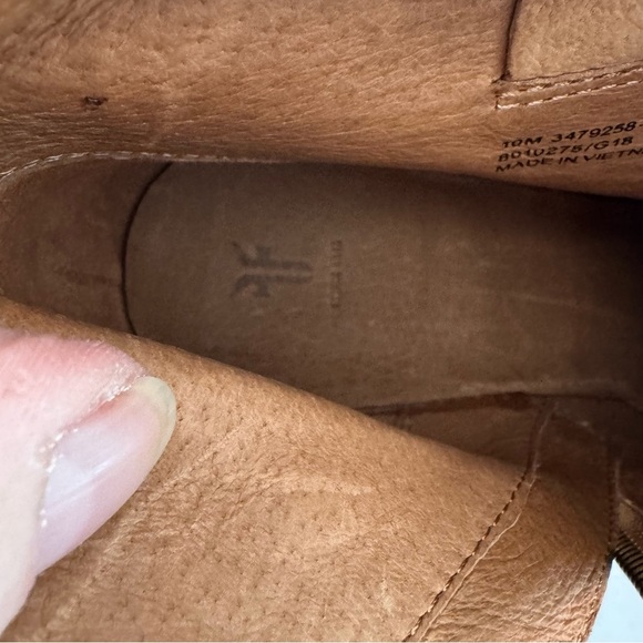 NEW! FRYE REINA BOOTIE Women's Western Leather Boots Brown Size 10 - Picture 9 of 12